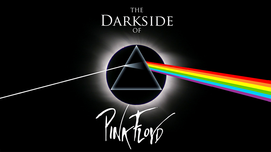logo of a pink floyd tribute band, The Darkside of Pink Floyd