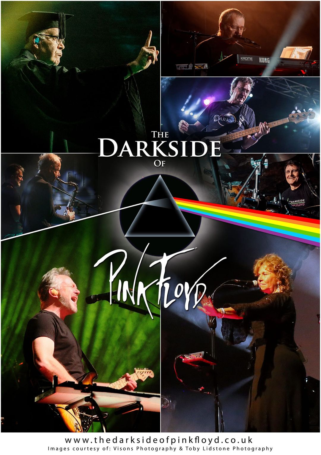 Composite image of the band members